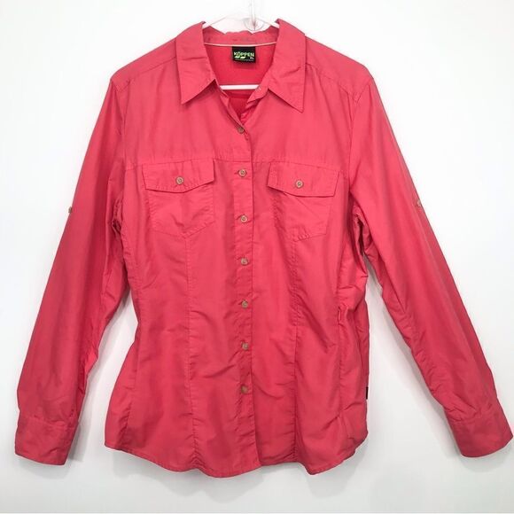 Köppen Coral Quick Dry Button Up Long Sleeve Bug Repellent Shirt - Picture 2 of 15